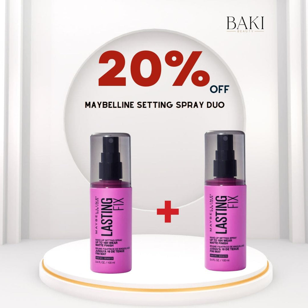 Maybelline Lasting Fix Setting Spray 100ml Duo- Bundle