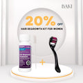 Hair Regrowth Kit For Women ~ Minoxidil and Derma roller- Bundle