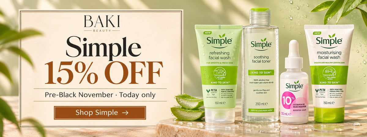 Simple 15% off: Pre-Black November, today only