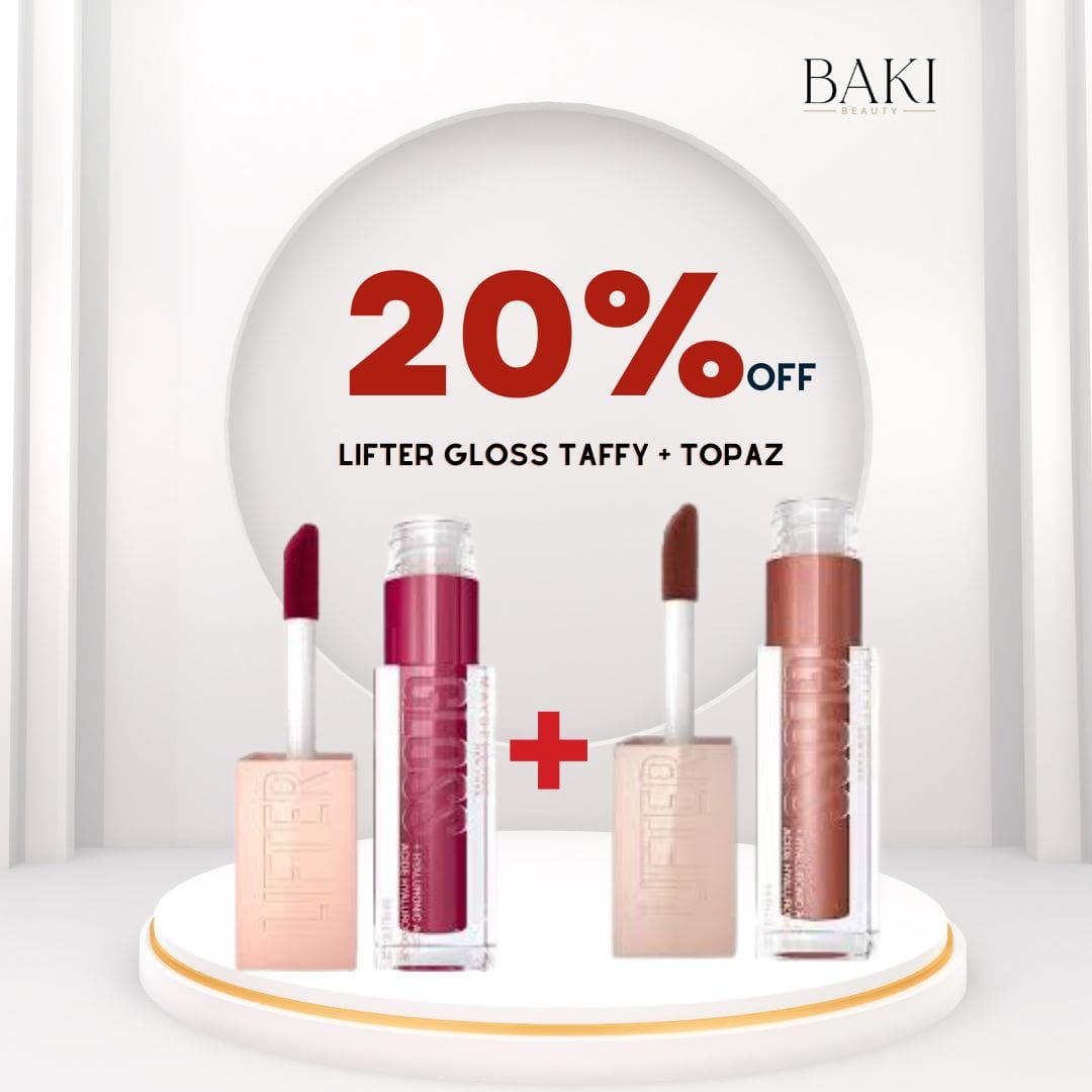 Maybelline Lifter Gloss Taffy + Topaz- Bundle