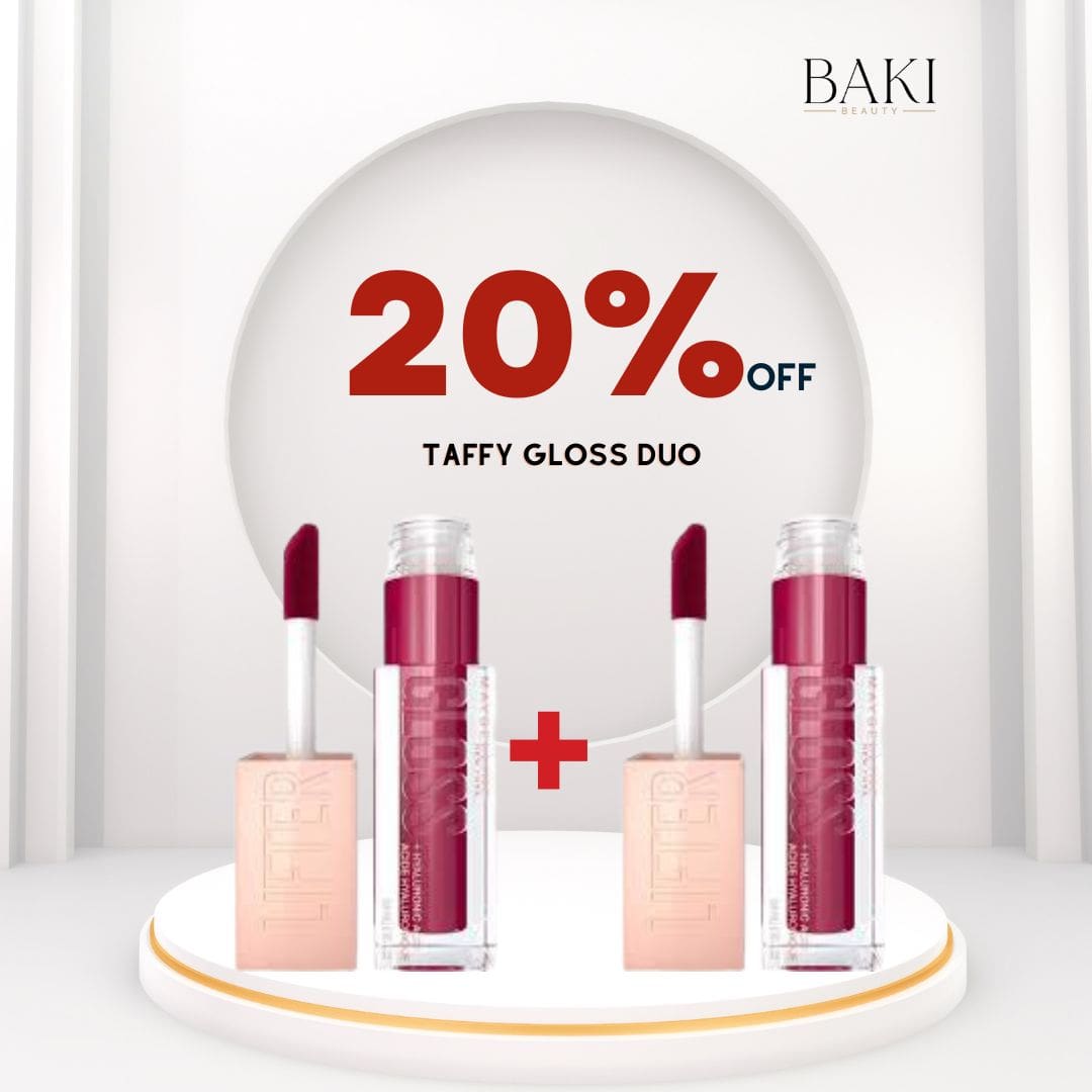 Maybelline Lifter Gloss 025 Taffy Duo - Bundle